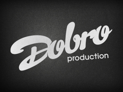 dobro pro (promogroup from Arhangelsk) lettering letters logo type typography vector