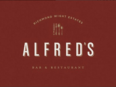 Alfred's Branded Bar & Restaurant bar branding graphic design illustration menu pitch presentation restaurant victorian