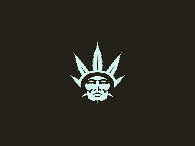 Plan Posey branding logo logotype marijuana minimal reggae simple smoke weed
