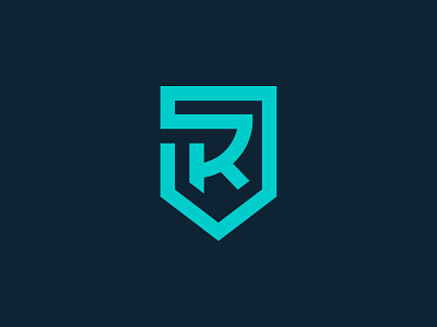 SR/RS Monogram branding clean icon letter logo logodesign logotype mark minimal monogram security shield simple typogaphy