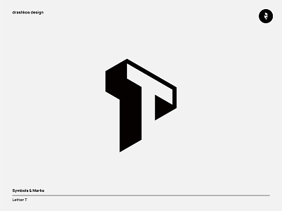 T letter | Unused design branding clean icon letter logo logotype minimal simple typography vector
