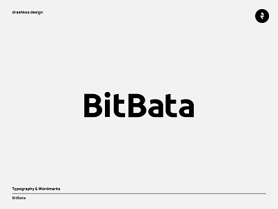 BitBata bitcoin blockchain branding clean cryptocurrency logo logotype minimal simple type typography vector