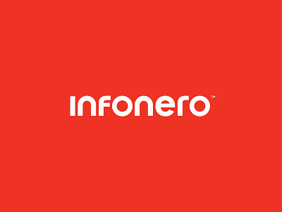 Infonero branding clean illustration logo logodesign logotype minimal simple typography vector