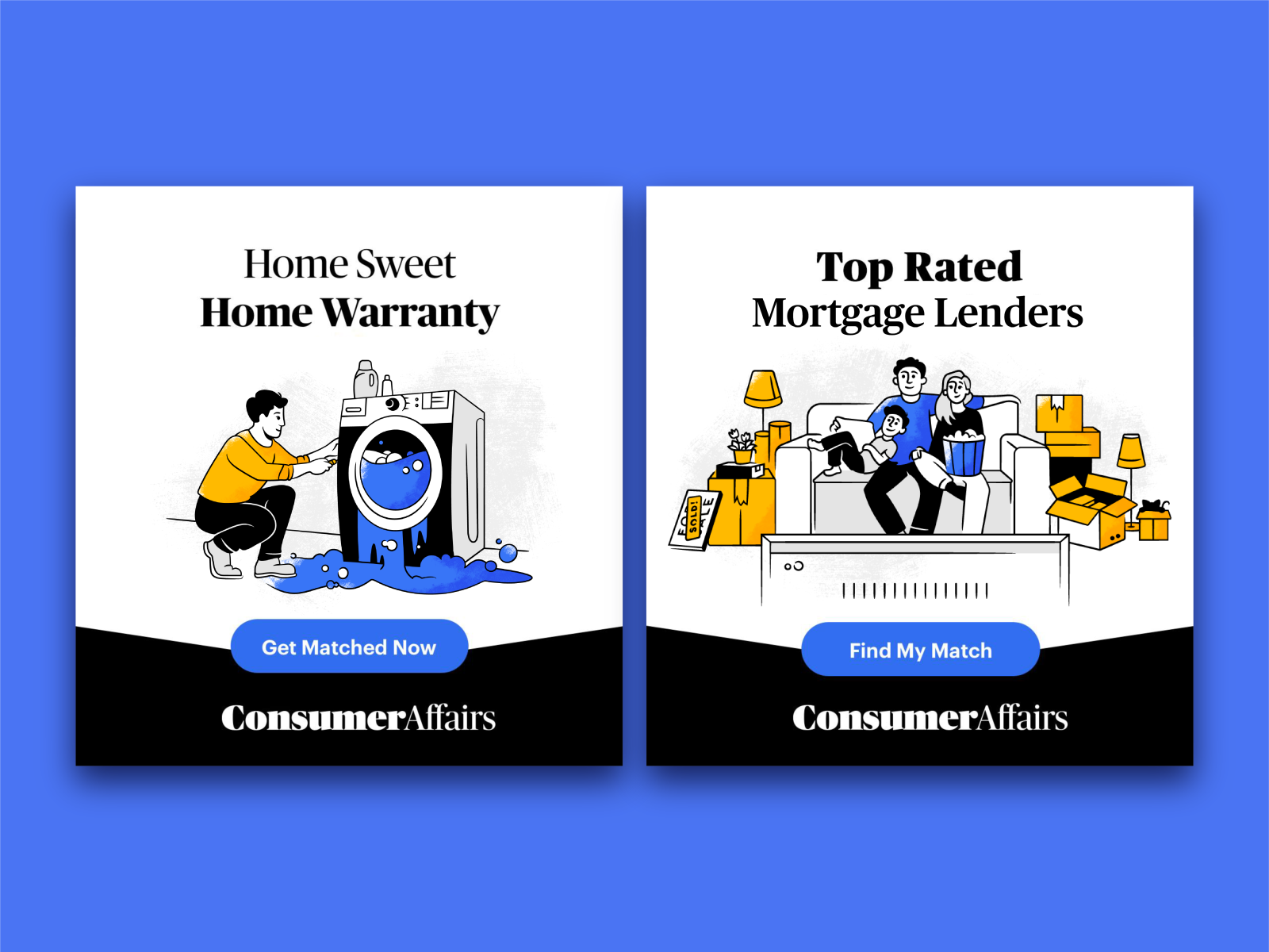 ConsumerAffairs illustrations by Ashley Smith on Dribbble