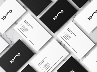 Domo Business Card brand brand design brand identity branding branding and identity branding design business card design business cards businesscard design logo logotype tarjeta tarjeta de presentacion typography ui