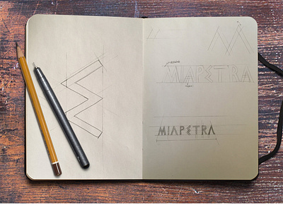 Creative Process: MIAPETRA Logo