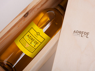 Adrede wine bottle branding logo madrid malasaña packaging spain wine