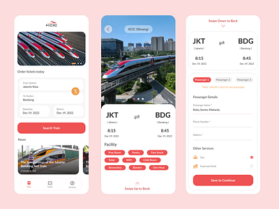 KCIC - Train Ticket App