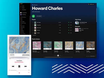Howard Charles: Music Identity and Artwork art direction branding deep house graphic design house music identity logo minimal music music artwork photography spotify texture typography