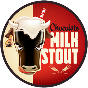 Boeschcmslogo alcohol beer chocolate chocolate milk cow creamy stout tasty tongue