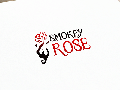 Smokey Rose band branding design graphic design identity illustration logo logotype mark rose symbol