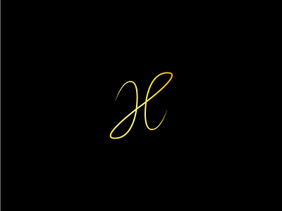 Monogram AHE brand branding elegant lettering letters logo logo design mark monogram symbol typography