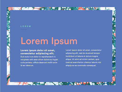 Circular Ipsum circular design layout type typography