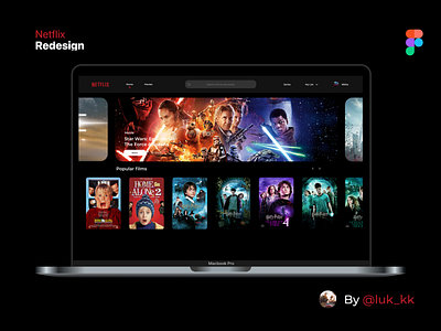 Netflix Redesign design figma netflix netflixredesign ui ux web website websitedesign