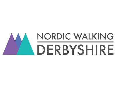 Nordic Walking Derbyshire - Logo futura logo design