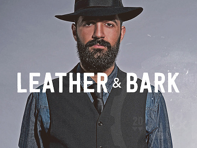 Leather & Bark wordmark