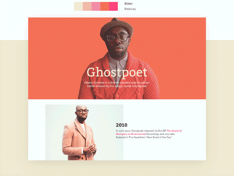 Ghostpoet—animation concept