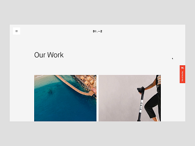 District2 V2 Projects & Project Detail Page animation clean interaction landing page layout minimal scolling scroll scroll animation transition ui vietnam web design website