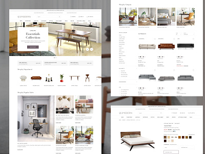 2Modern Retheme & Redesign agency design ecommerce furniture home home decor modern shopify shopify plus ui ux ux ui web website