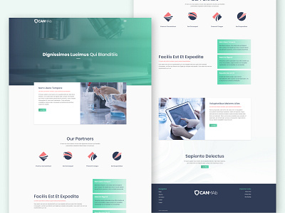 🔬👩🏽‍🔬 Biotech Website Design