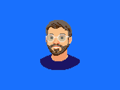 Pixel Art Self-Portrait