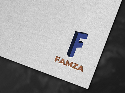 Famza logo design attractive design branding branding idenity creative logo design famza logo design graphic design icon logo logo designer mockup typography vector