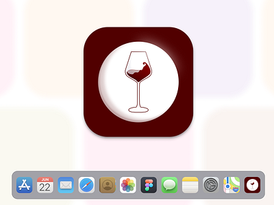 Daily UI 005: Icon dailyui dailyui005 dailyui5 design desktop figma icon logo mac icon ui ux wine app