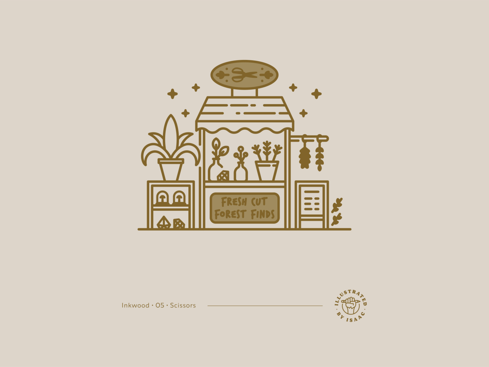 Scissors by Isaac Hanson on Dribbble