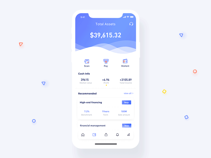 Finance App animation app finance