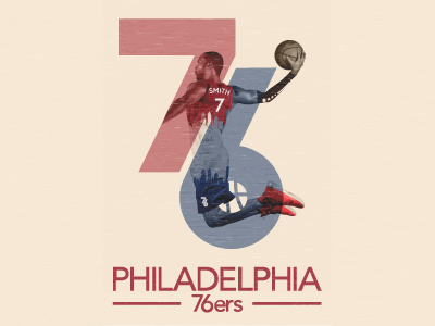 Philadelphia 76ers design first shot logo re brand sixers