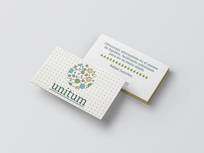 Unitum - Business Card branding graphic design logo