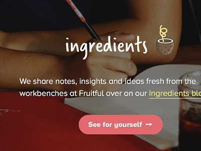 Always read the Ingredients blog button coconut fruitful proxima nova verveine