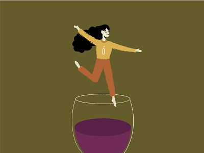 Atmosfera 16 Character Brand Illustration brand design branding branding studio character design design studio graphic design hopley hopley creative studio hopley studio illustration illustration character illustration set jump olive procreate wine wine glass winery woman