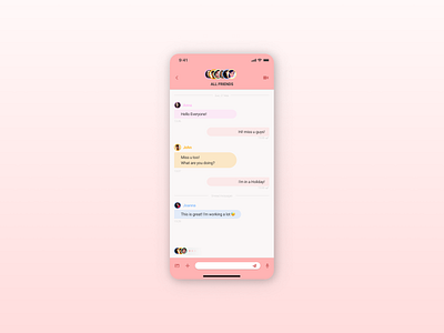 Daily UI 013 - Direct Messaging