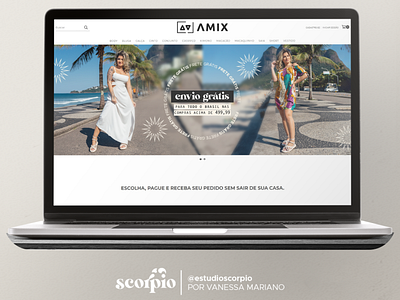 Slider for Website | Amix Rio design graphic design slider website