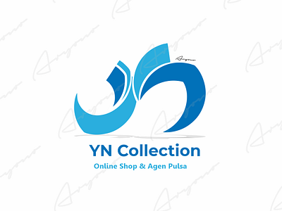 YN Collection Logo branding design graphic design logo