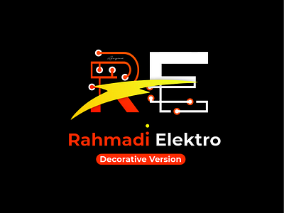 Rahmadi Elektro Concept 2 branding design logo