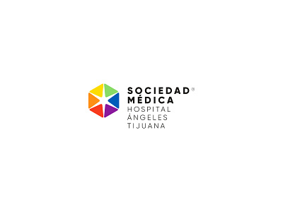 Sociedad Médica Hospital Ángeles Tijuana branding design graphic design logo