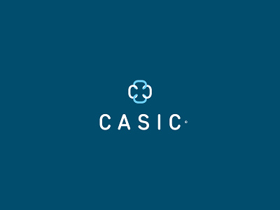CASIC branding design graphic design logo