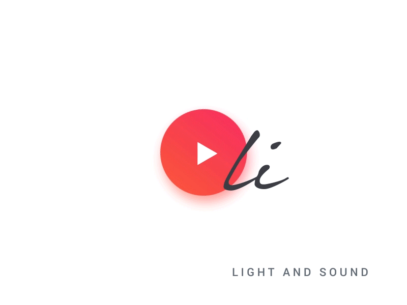 Oli - Music App Logo Concept music play video