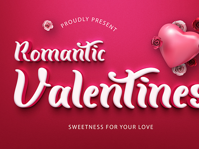 Romantic Valentine Font