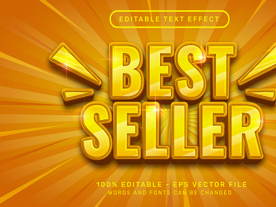 best seller 3d text effect and editable text effect 3d graphic design