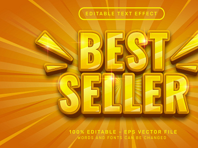 best seller 3d text effect and editable text effect