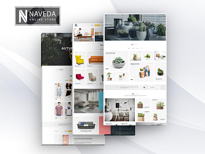Naveda - MultiConcept WooCommerce WordPress Theme fashion furniture graphic design planter web design woocommerce theme wordpress theme