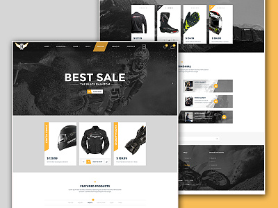 Motor Vehikal - Motorcycle Online Store WordPress Theme dark style motorcycle online store web design woocommerce theme wordpress theme