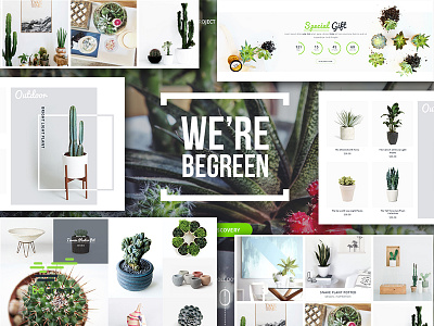 BeGreen - Multi-Purpose WordPress Theme For Planter & Gardening gardening landscaping multi purpose planter store web design wordpress theme