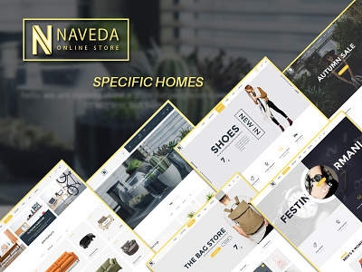 Naveda - Specific Home clothing online shop multiconcept theme shoes shop watch online store