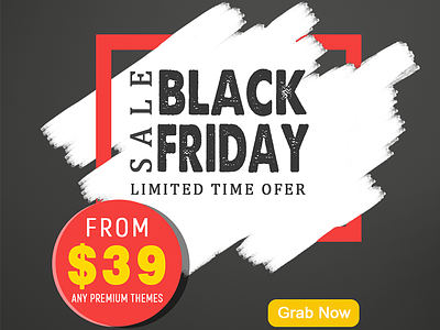 YoloTheme Black Friday Deal Starts Now! black friday black friday sale web design wordpress theme