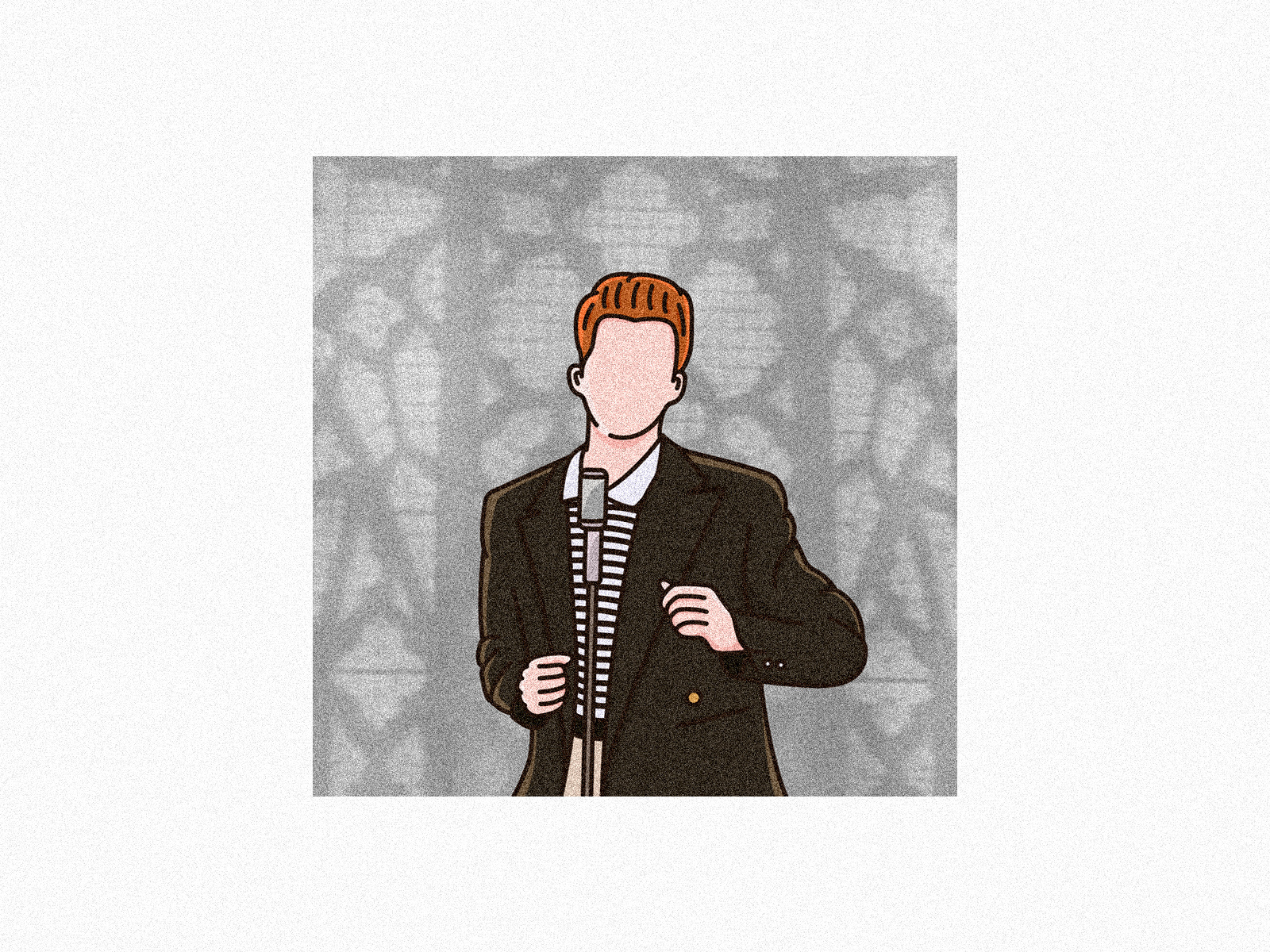 Rick Astley by Tiev on Dribbble