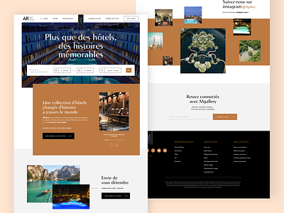 MGallery redesign concept design desktop hotel hotel app hotel branding interfaces ui ux website